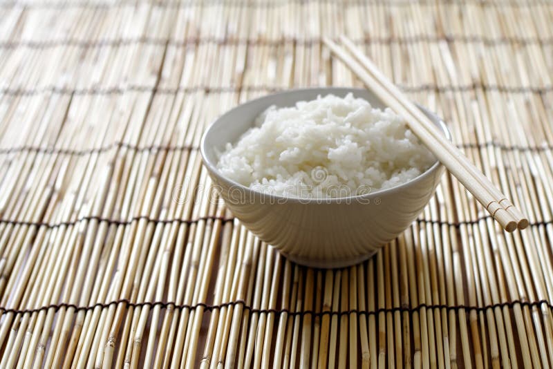 Bowl of rice stock image. Image of starch, culture, chinese 958393