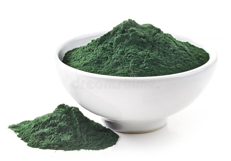 Spirulina powder stock photo. Image of algae, vitamin 7907676
