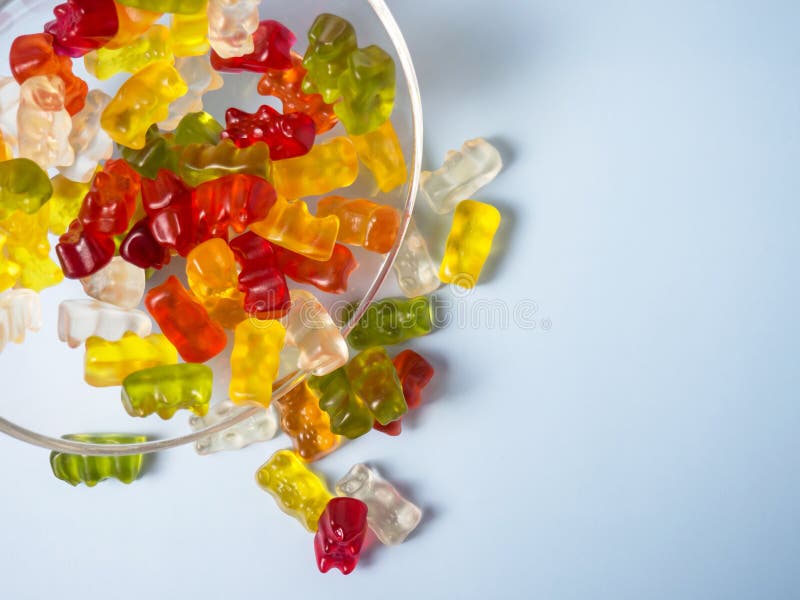 Gummy bears editorial photography. Image of gelatin 239992482