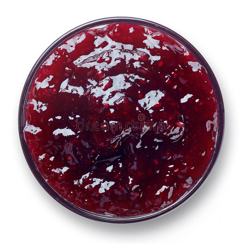 Bowl of wild berry jam