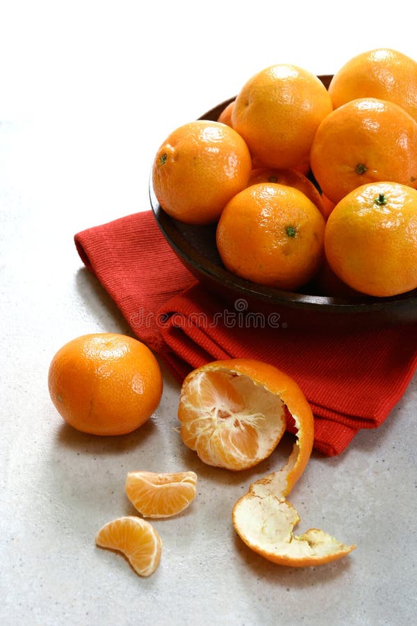 Satsuma Oranges in a Wooden Bowl Stock Photo Image of encourage