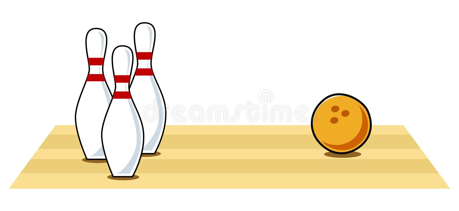 bowling lane clip art