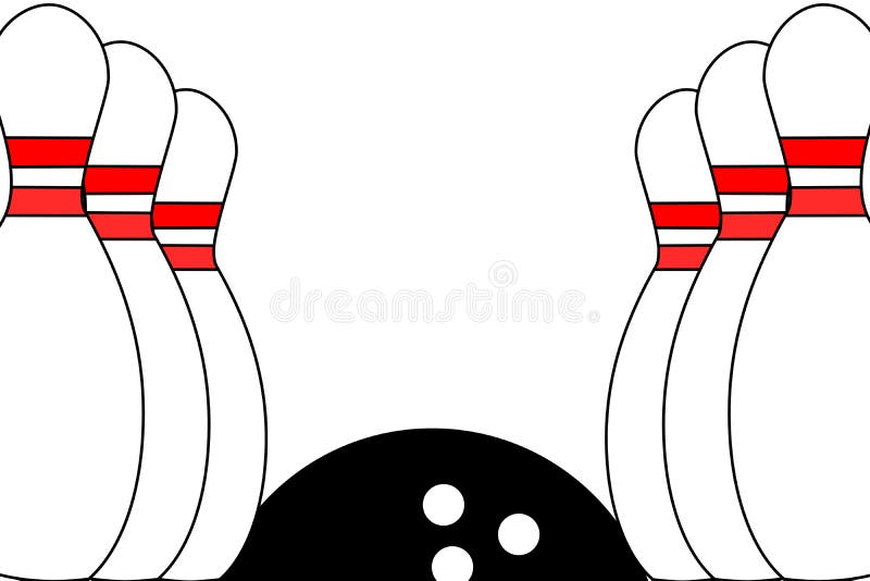 Bowling background stock illustration. Illustration of balls - 8035748