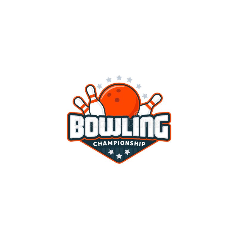 Bowling Logo With Text Space For Your Slogan / Tag Line Stock Vector ...