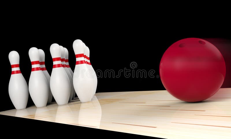 bowling with small ball and straight pins bowling with small ball and straight pins