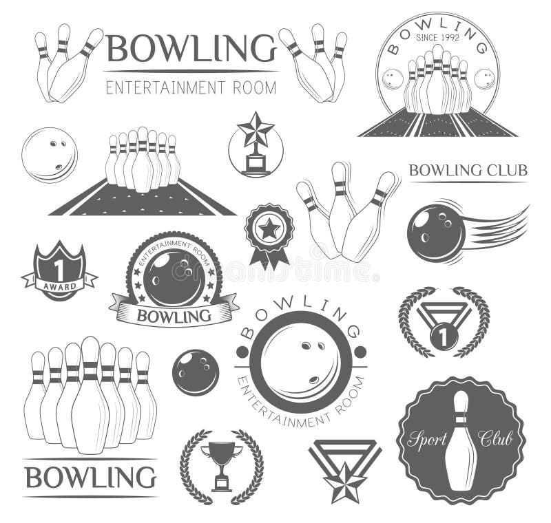 Bowling League Indoor Club Poster Stock Vector - Illustration of junior ...