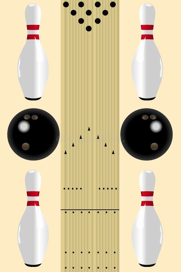 bowling lane clip art