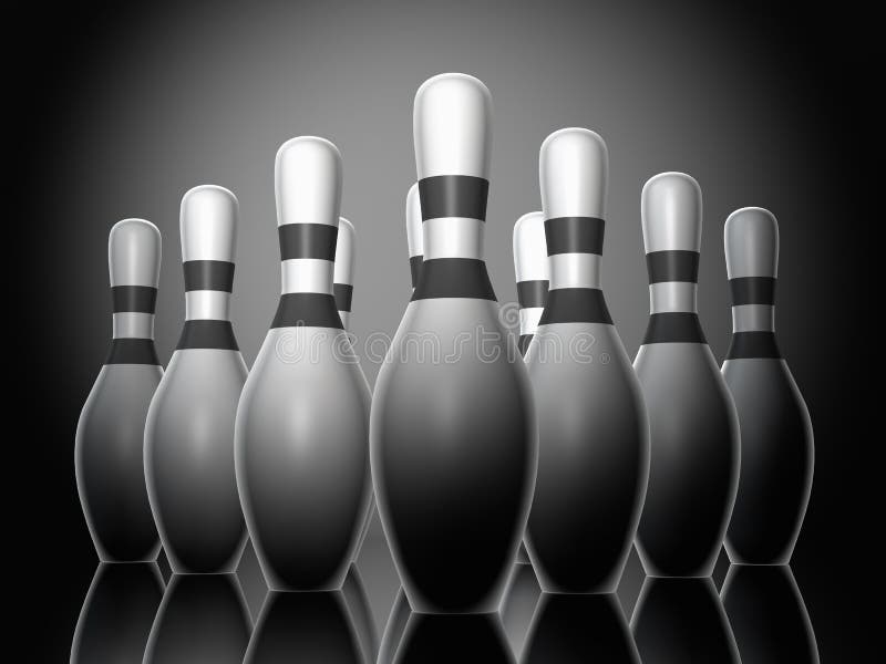 Bowling Pins Stock Illustrations 4,703 Bowling Pins Stock