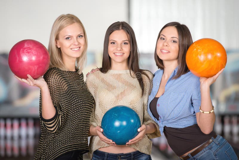 Bowling stock image. Image of leisure, jeans, happiness 46548185