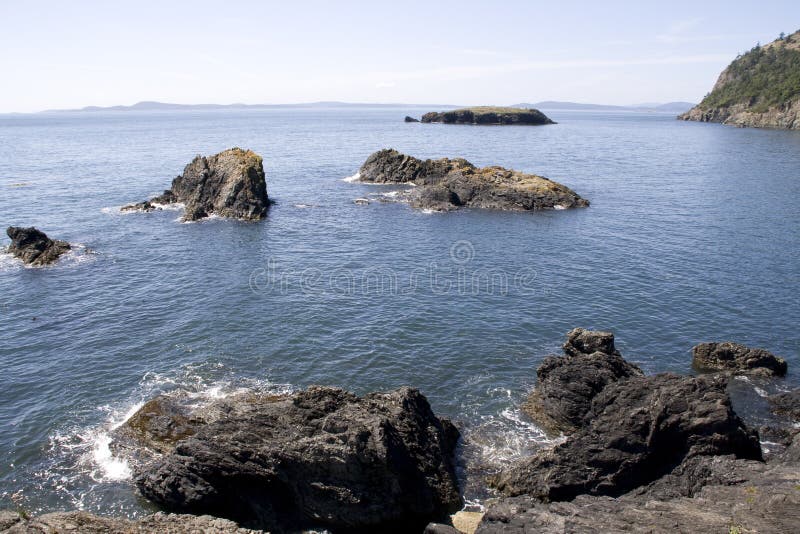 Bowman Bay stock photo. Image of coast, island, green 223784126