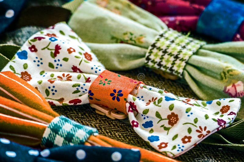 Bowties alegres imagens de stock Bowties alegres imagens de stock