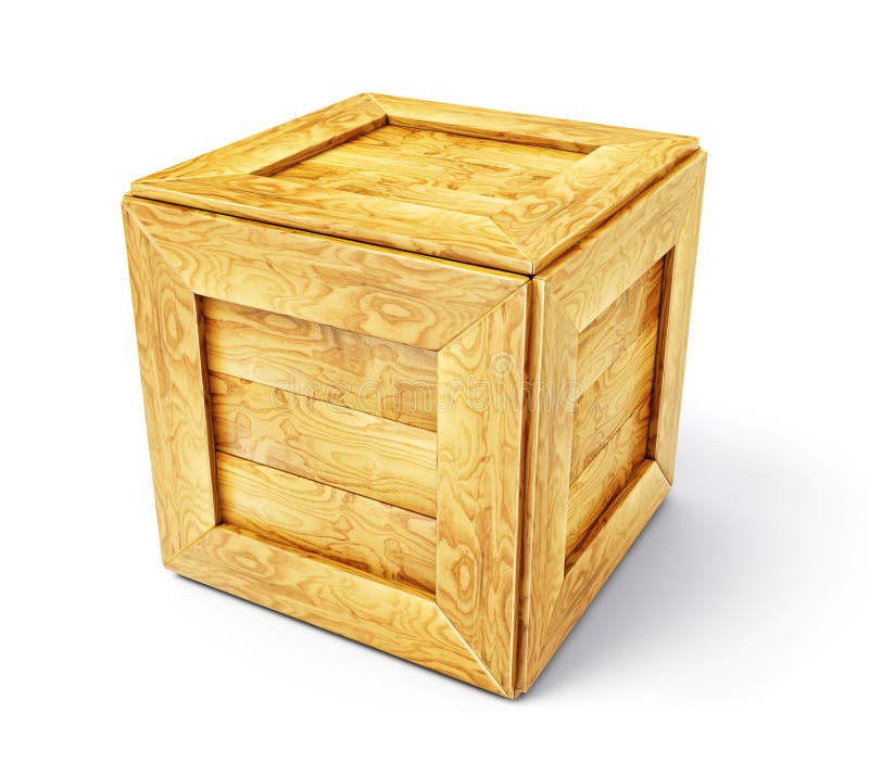 Box stock illustration