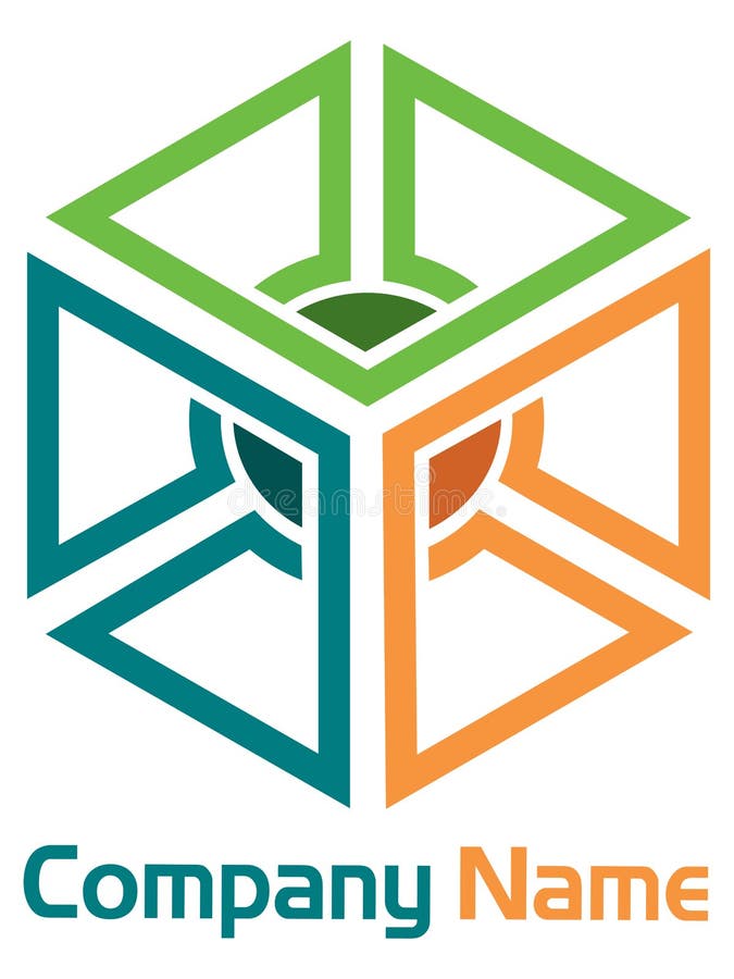 Box logo stock illustration. Illustration of artistic - 11538310