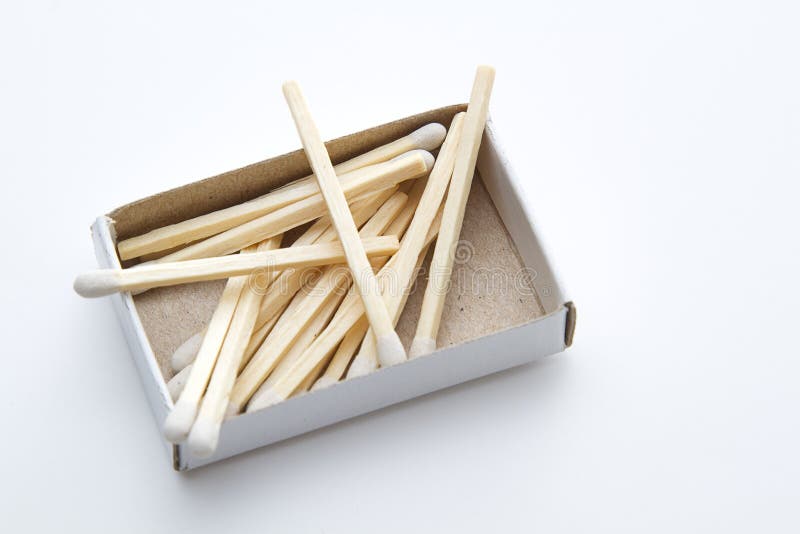 Box of matches stock photo. Image of matchbox, white 15391254