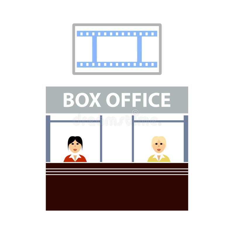 Movie Theater Box Office Stock Illustrations 739 Movie Theater Box
