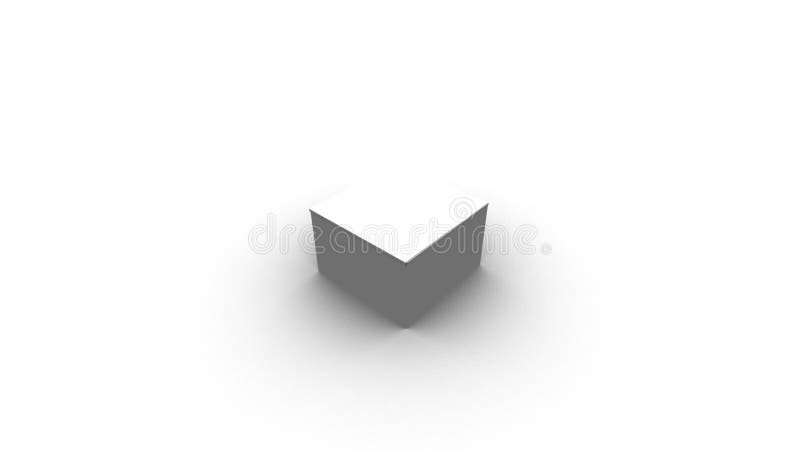 Box Opening and Fly Into Glowing Light