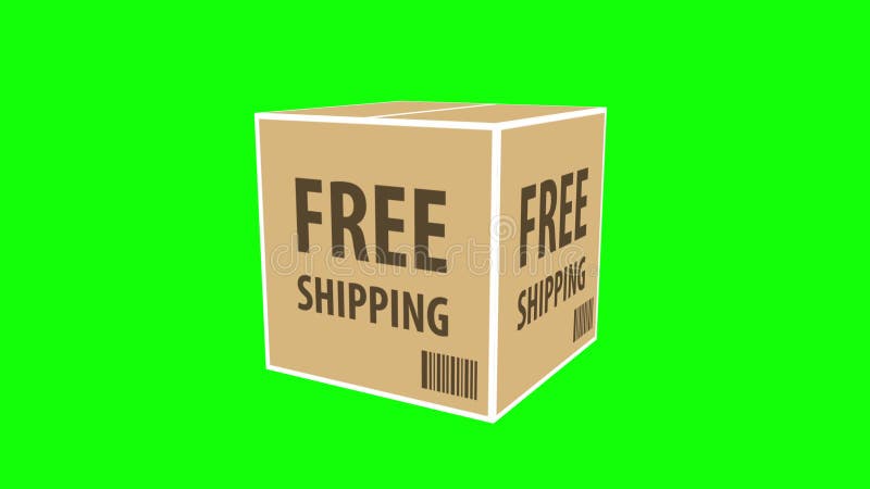 Box package free shipping service.