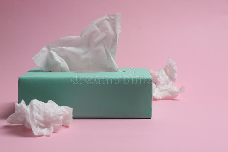 Set with Used Crumpled Paper Tissues on White Background. Banner Design Stock Photo Image of