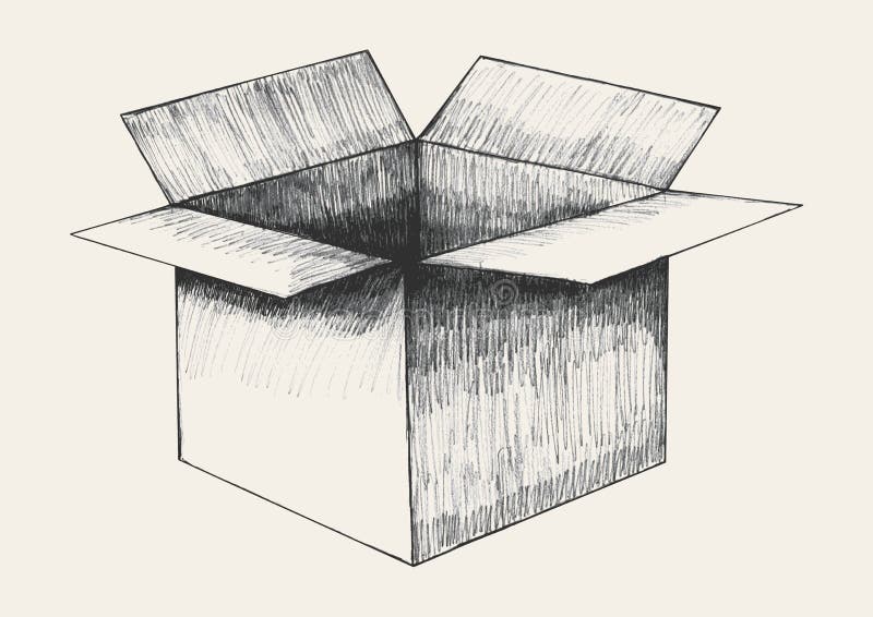 Animal Box Sketch Drawing for Kindergarten