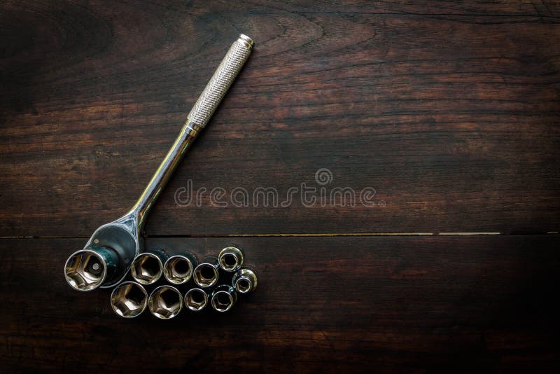 Box wrench head bits for the screwdriver and other tools on a da