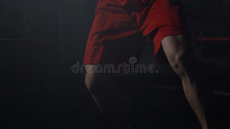 Boxer, der Übungsbeine tut Ausdauertraining für einen Boxer, sehen Sie nur die Füße lizenzfreie stockfotos Boxer, der Übungsbeine tut Ausdauertraining für einen Boxer, sehen Sie nur die Füße lizenzfreie stockfotos