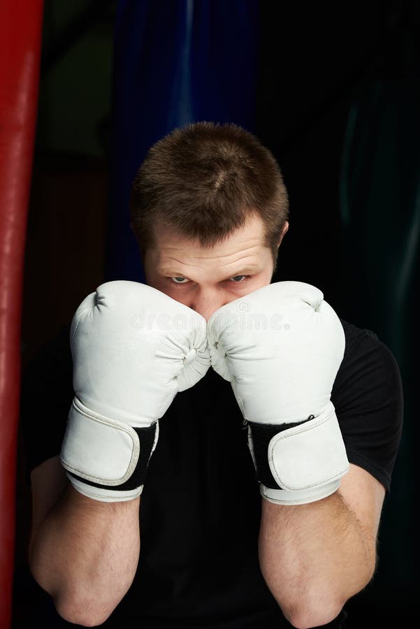 Boxer s hands stock photo. Image of sport, muscle, boxer 552928