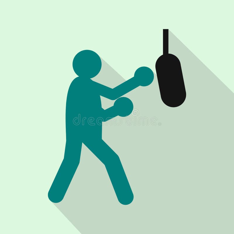 Bag Hitting Punching Stock Illustrations 190 Bag Hitting Punching