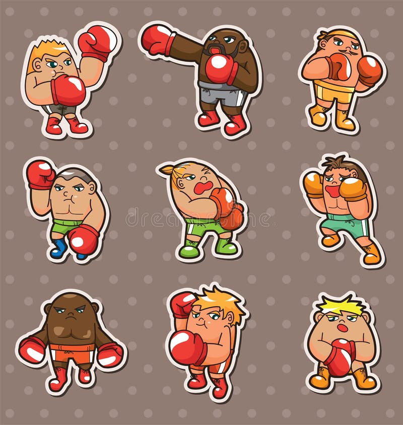 Boxer stickers