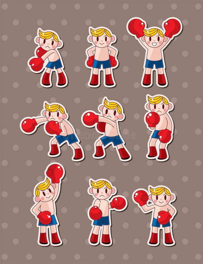 Boxer stickers