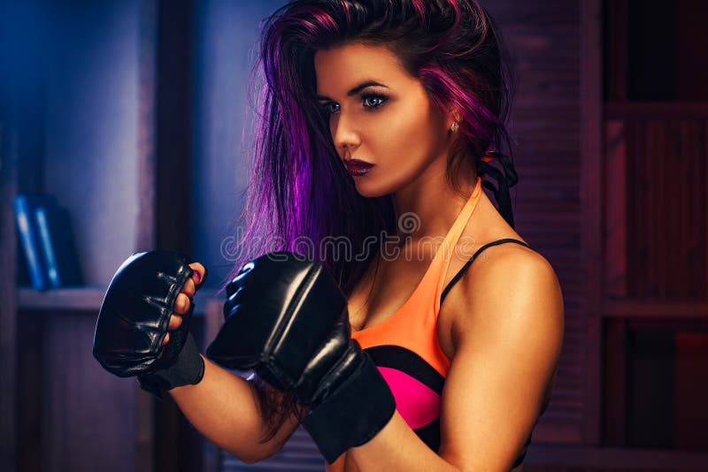 Boxer woman