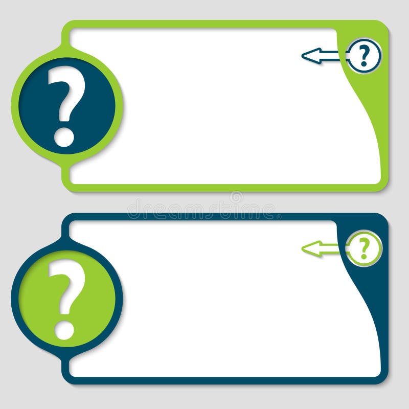 box with question mark text box with question mark text