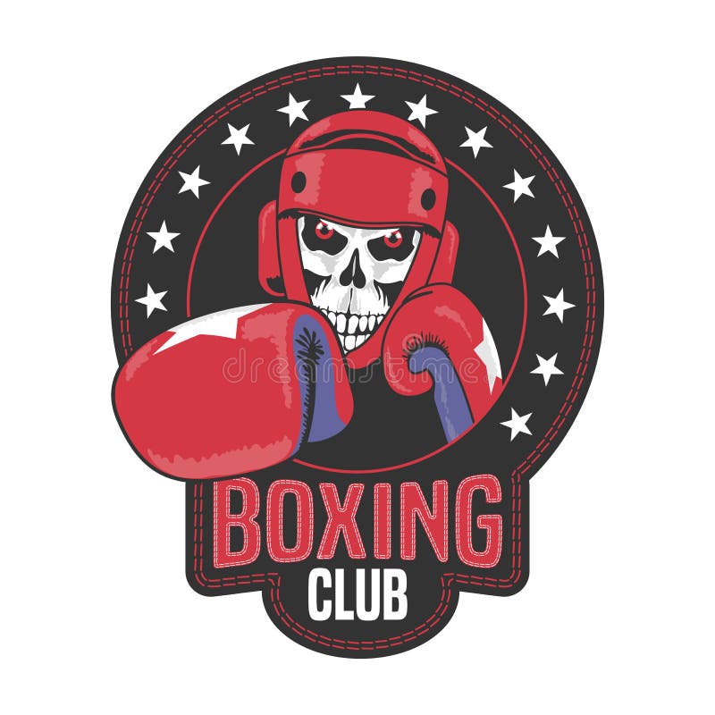 Boxing Club Vector Logo, Symbol, Emblem, Label Stock Vector ...