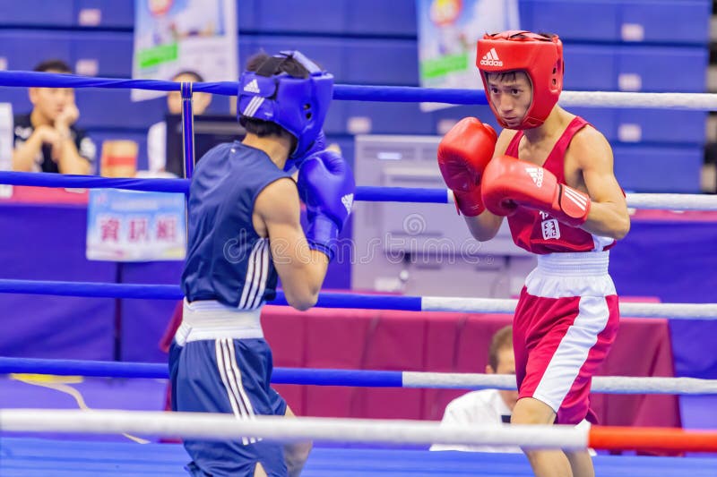 Boxing Competition of the National Games Editorial Stock Photo Image of city, asia 278033483