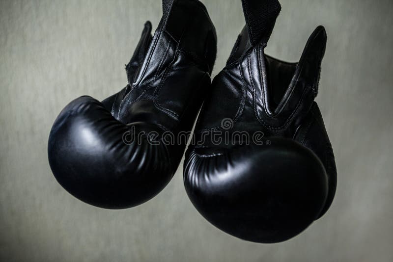 Boxing Gloves in Fitness Studio Stock Image Image of protection