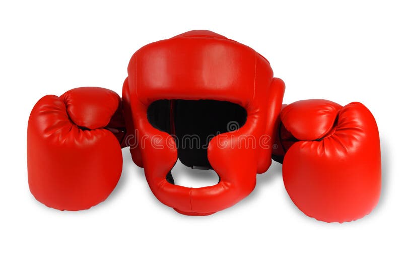 Red and Blue boxing gloves stock image. Image of aggression 59991697