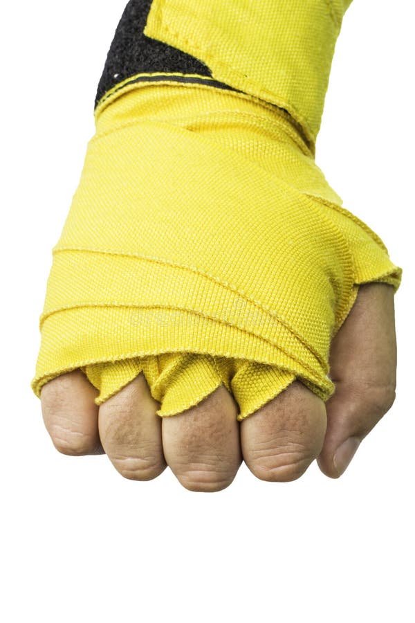 Boxing Hand Wrap stock photo. Image of wrap, sport, african 2694128
