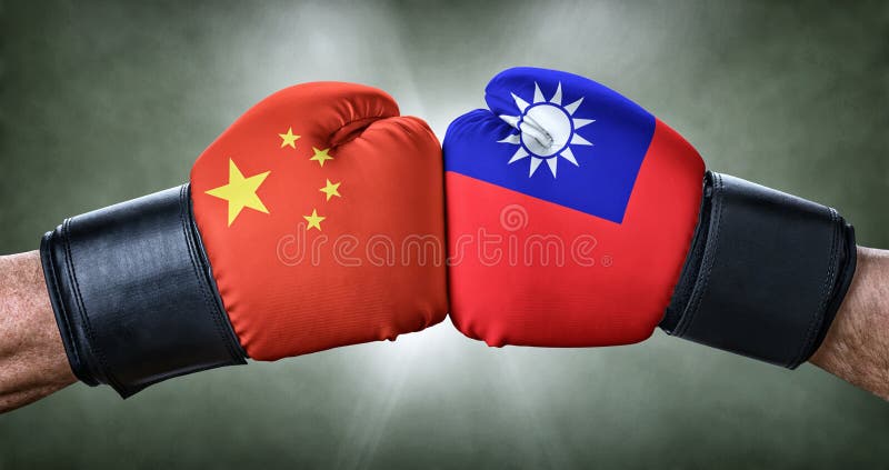 Boxing match between China and Taiwan