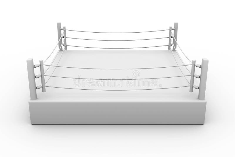 Boxing ring stock illustration. Illustration of object 12309076