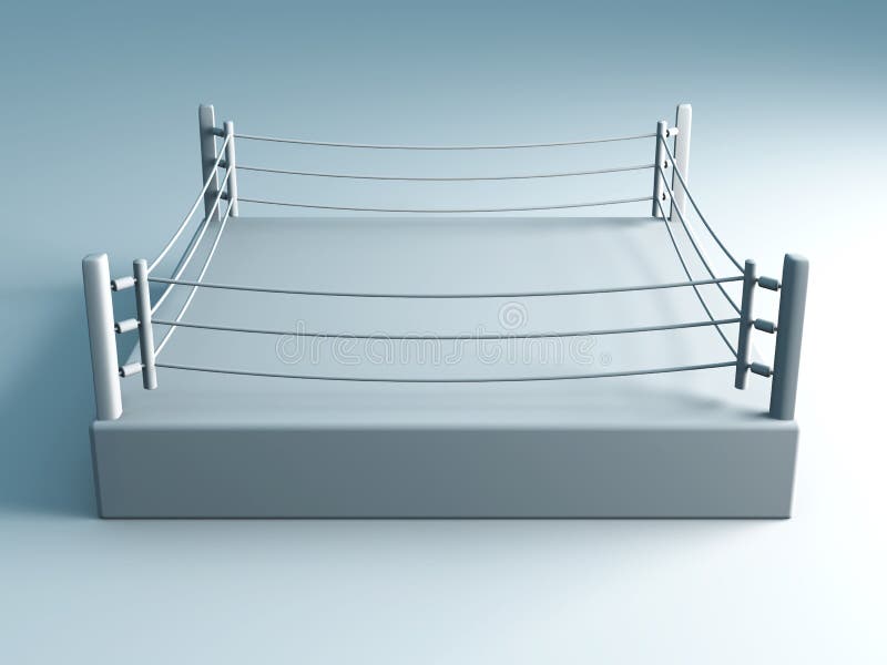 Boxing ring stock illustration. Illustration of object 12309076