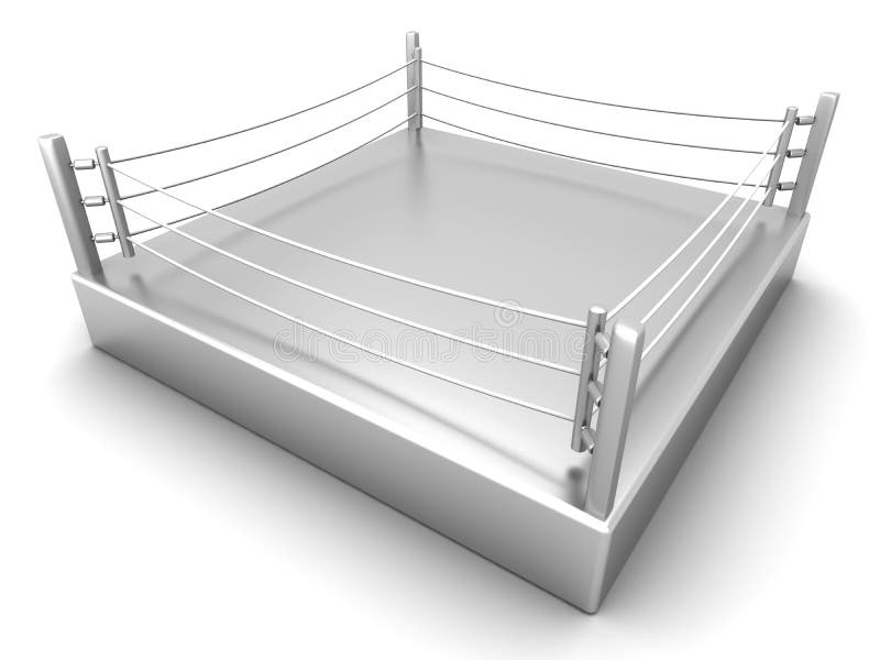 Boxing ring stock illustration. Illustration of object 12309076
