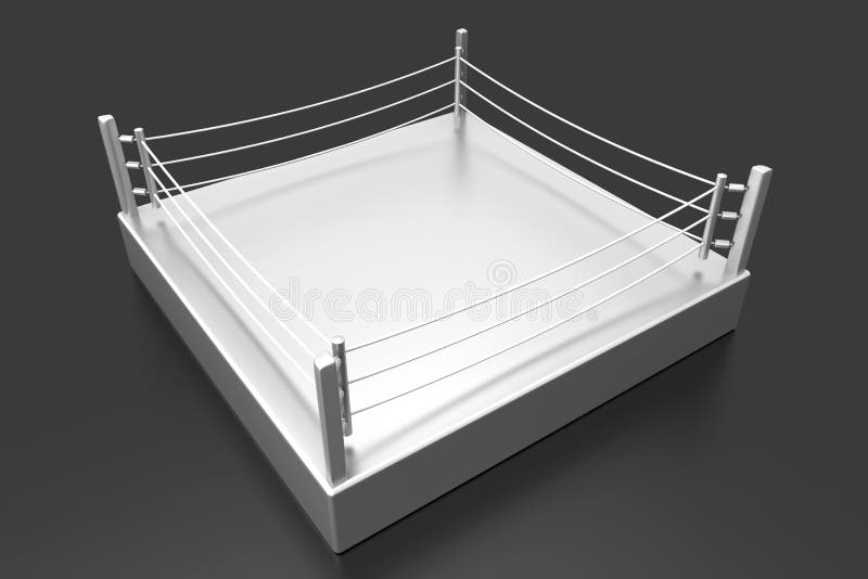 Boxing ring stock illustration. Illustration of object 12309076