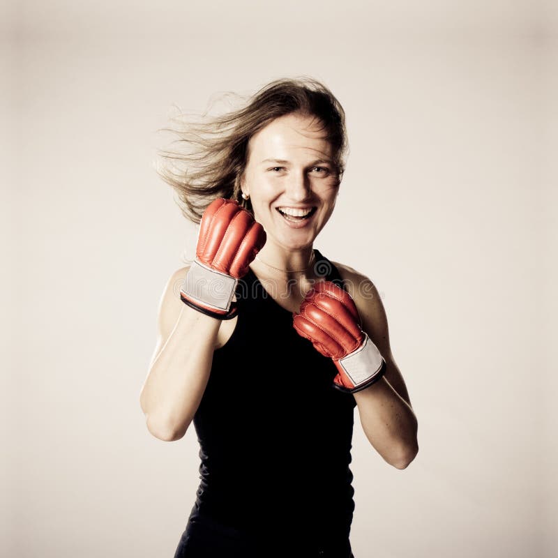 Boxing Woman