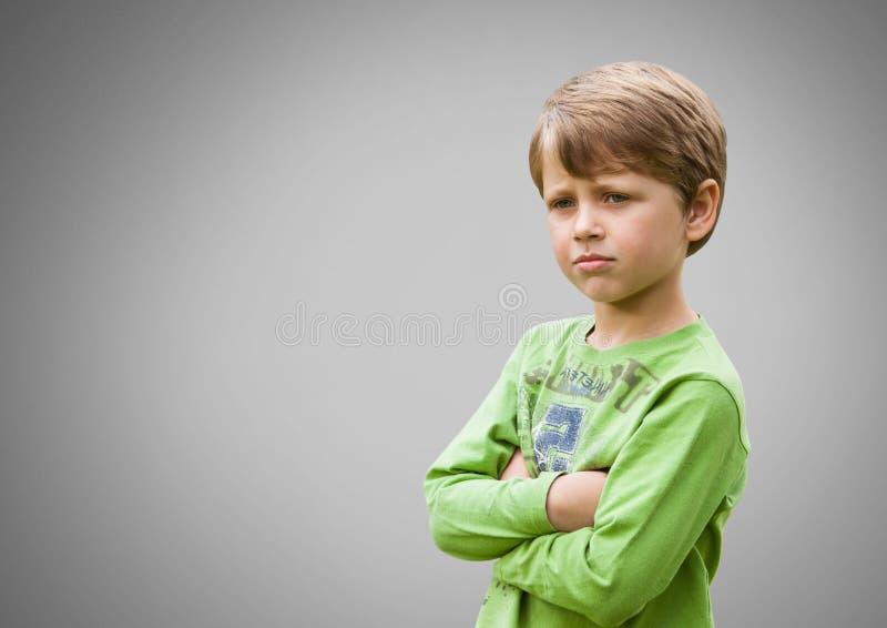 Child Arms Crossed Stock Illustrations 360 Child Arms Crossed Stock
