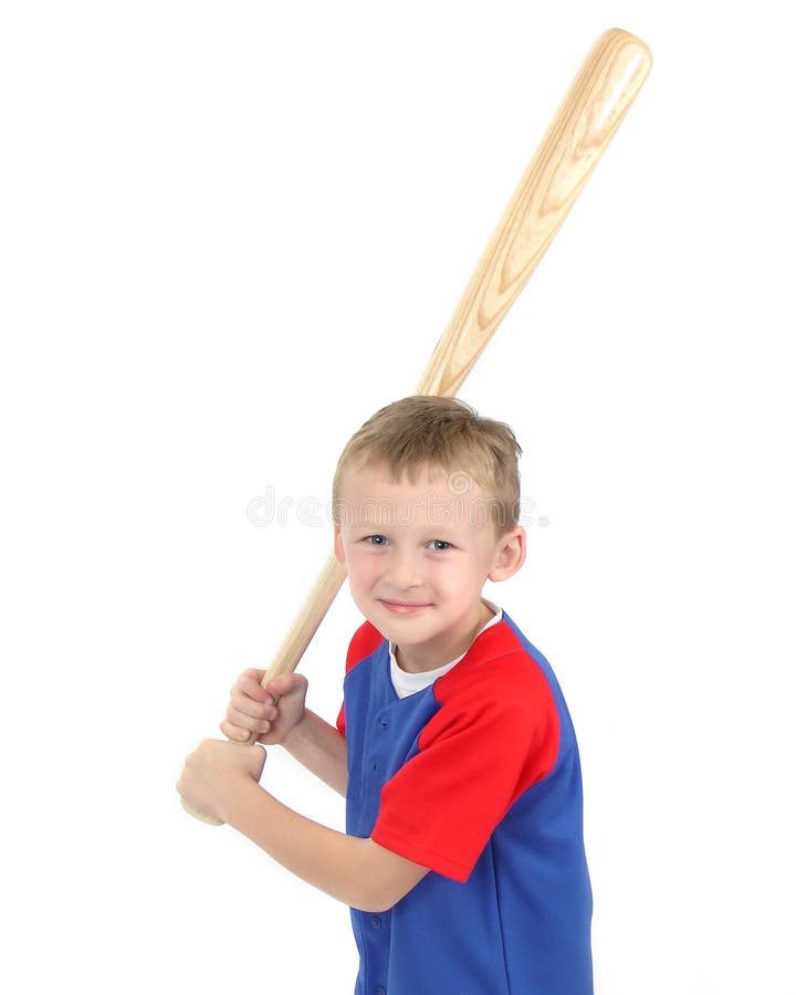Anime boy with baseball bat