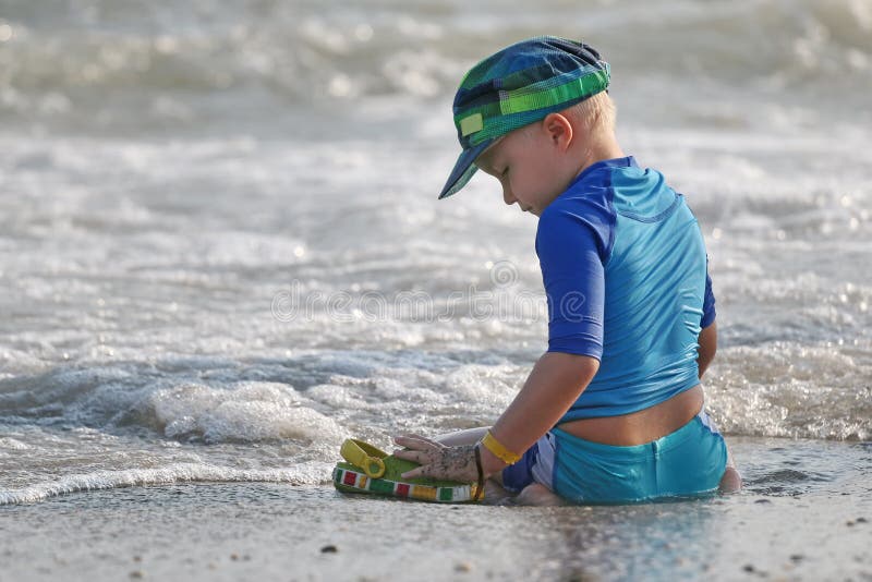 Boy on the beach