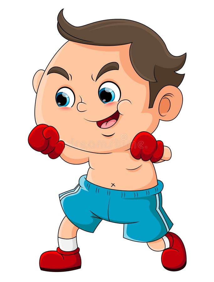 Man doing boxing moves exercise. Jab Cross Hook and Uppercut movement. Shadow  boxing. 26394915 Vector Art at Vecteezy