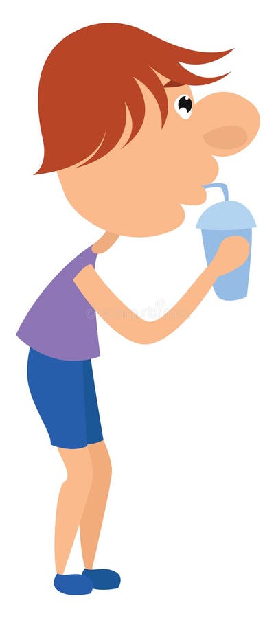 Boy Drinking Water Stock Illustrations – 984 Boy Drinking Water Stock ...