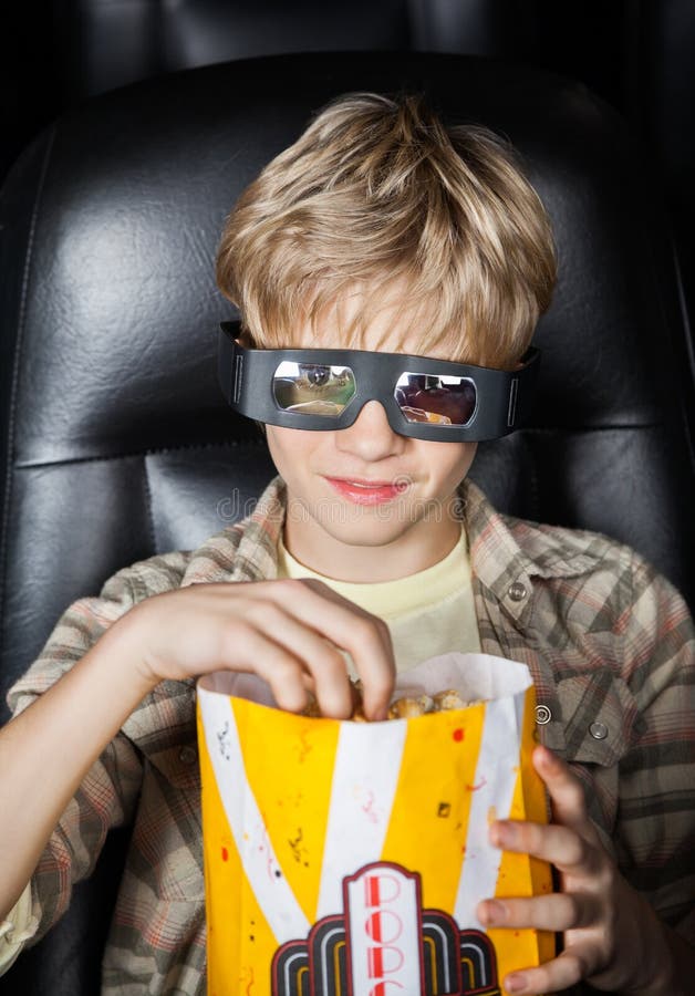 watching movie with popcorn watching movie with popcorn