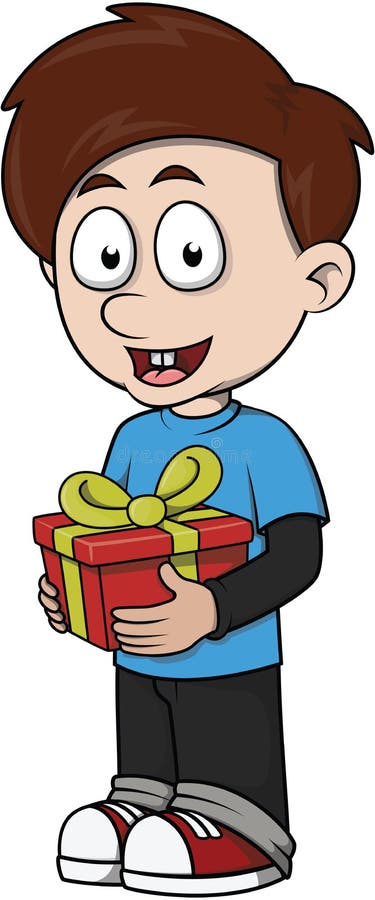 Boy Get Present Stock Illustrations – 97 Boy Get Present Stock ...