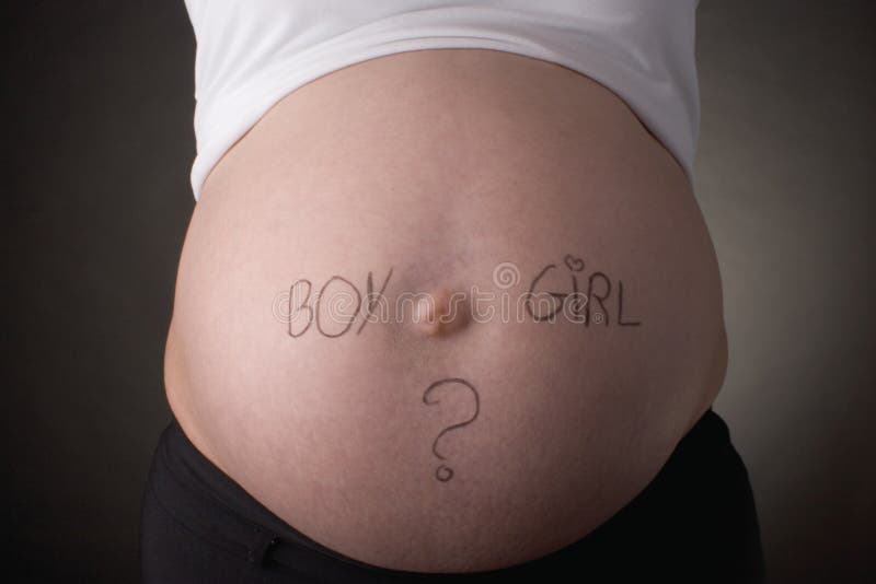 Belly button during pregnancy gender discount